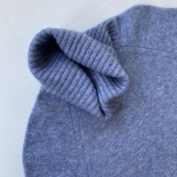J. CREW Turtleneck Sweater Supersoft Yarn AF023 NWT Blue Size XXS - Picture 6 of 11